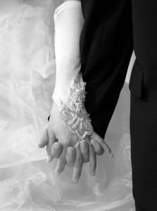 Holding hands